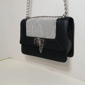 Aldo Leather Rhinestone Purse Crossbody Bag ✳Nice!
